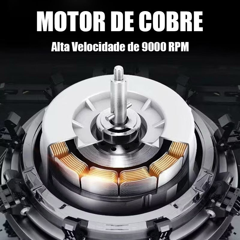 Esmerilhadeira Sem Fio 48V ProCut™ – Kit Completo com 4 Discos 🔧⚡