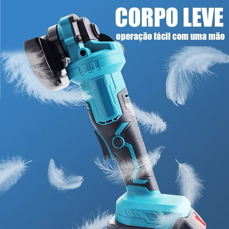 Esmerilhadeira Sem Fio 48V ProCut™ – Kit Completo com 4 Discos 🔧⚡