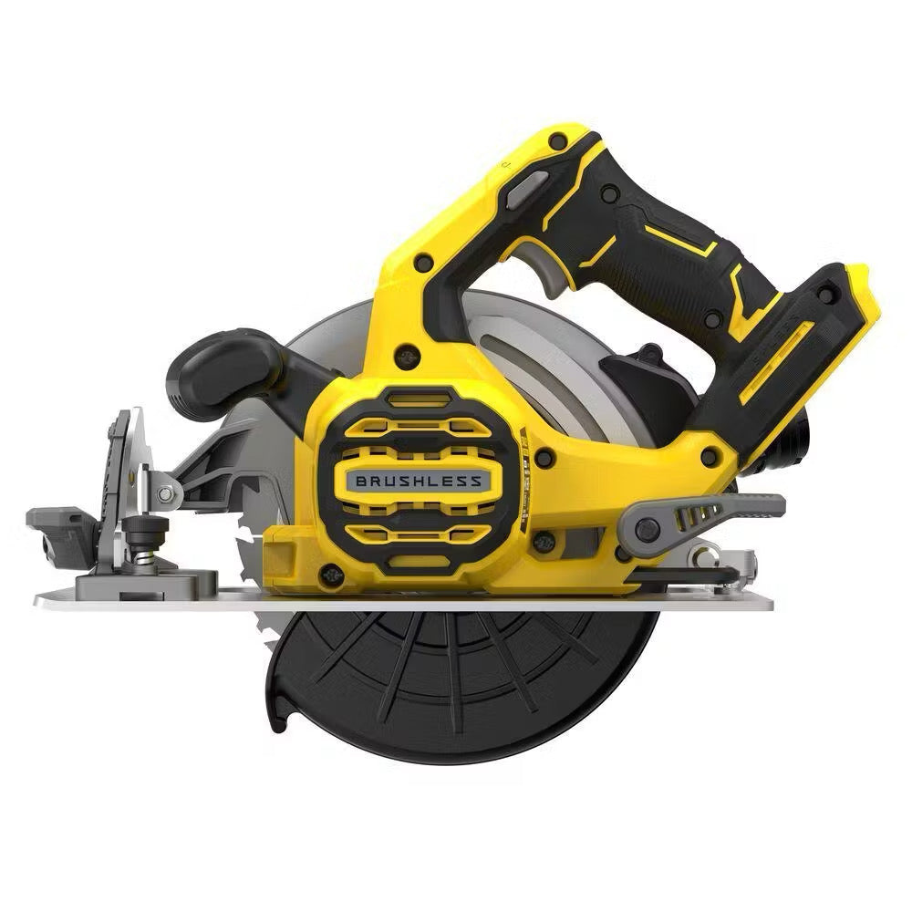 Serra Circular Stanley FATMAX 20V Brushless 165mm SBC551B | Corte Profissional + Garantia Oficina Tools