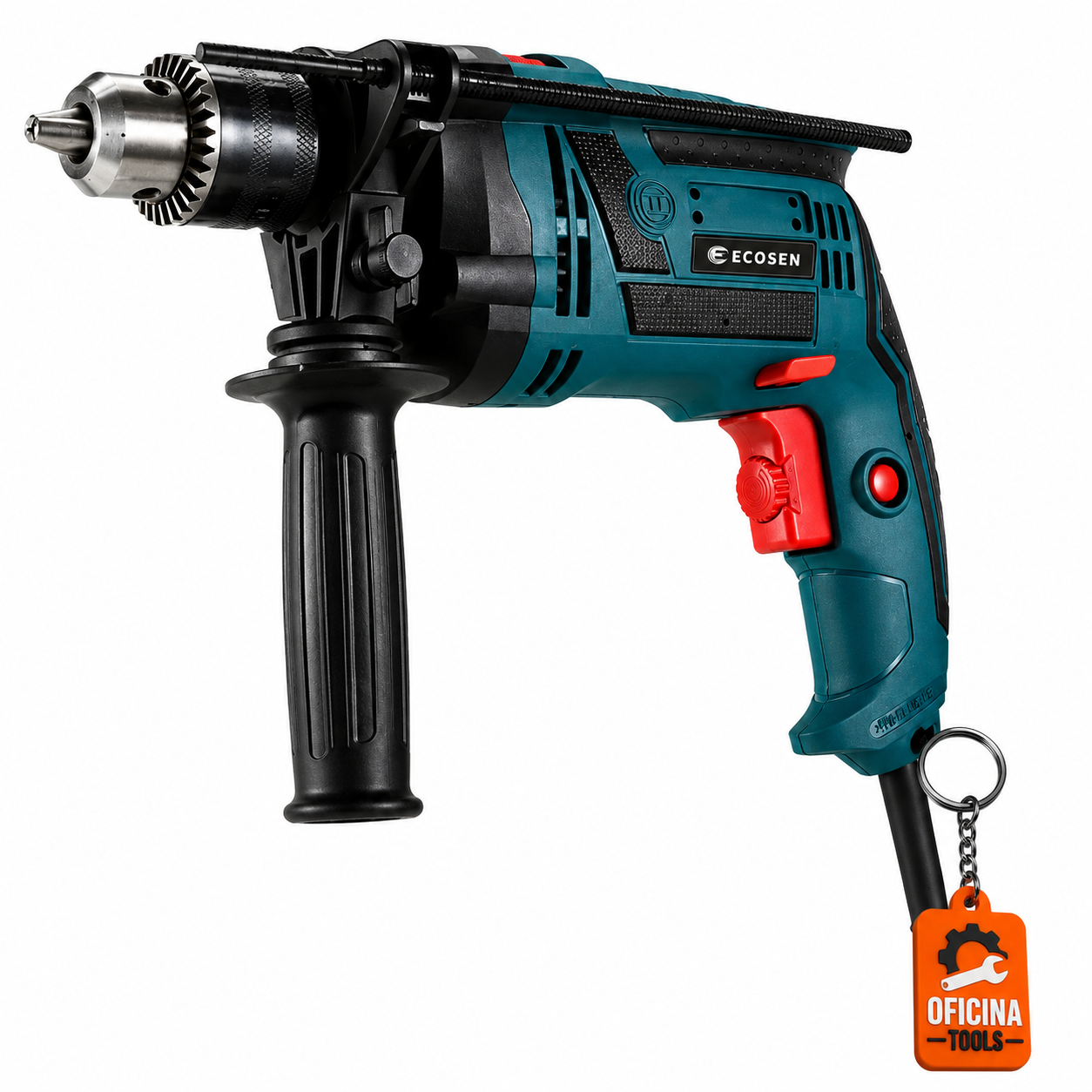 Furadeira Elétrica de Impacto 13mm 900W Auto Reverso – Ecosen