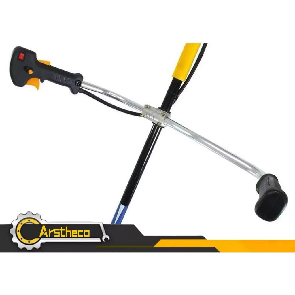 Roçadeira Profissional 52cc a Gasolina Multifuncional 2 Tempos – Kit Completo com Lâminas e Acessórios