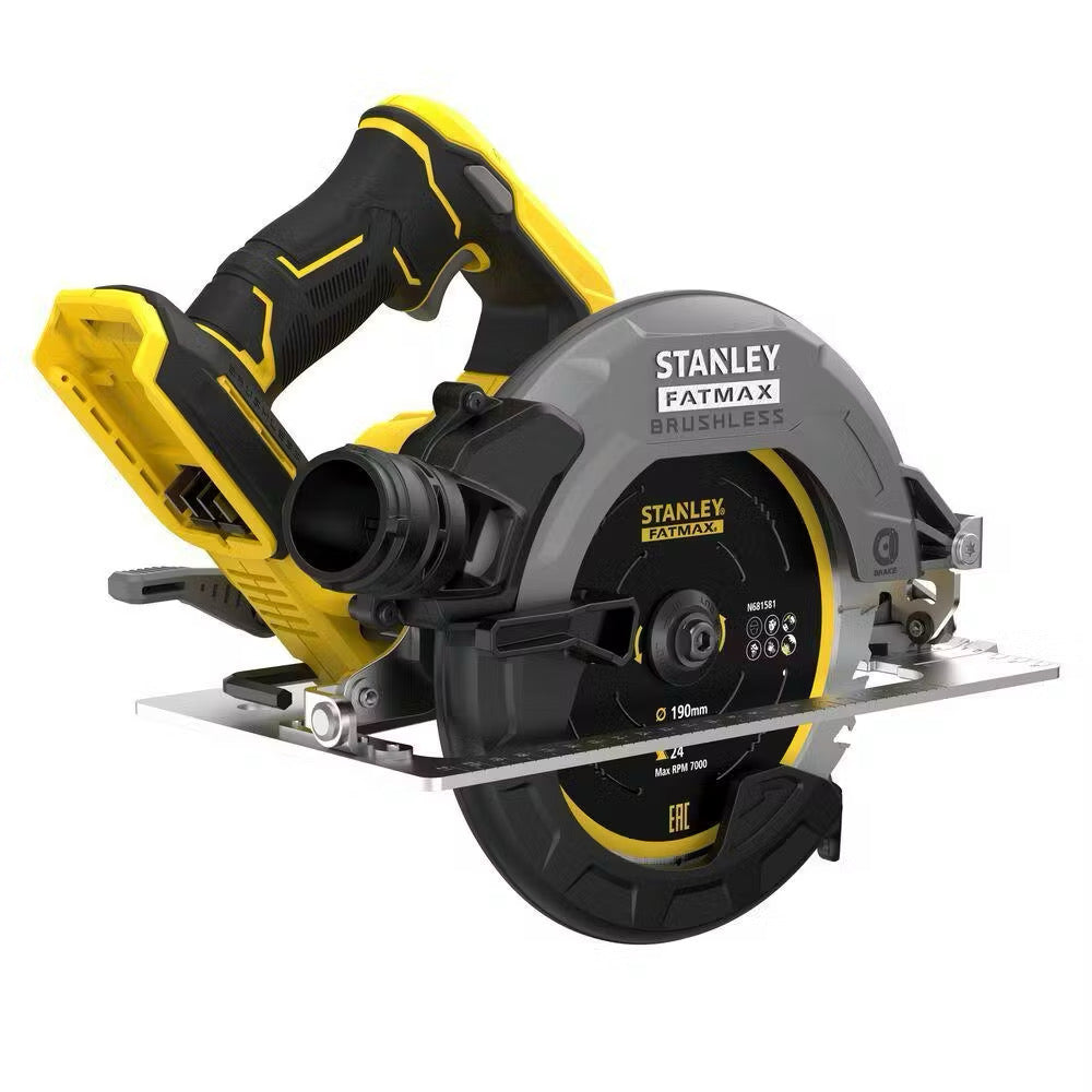 Serra Circular Stanley FATMAX 20V Brushless 165mm SBC551B | Corte Profissional + Garantia Oficina Tools