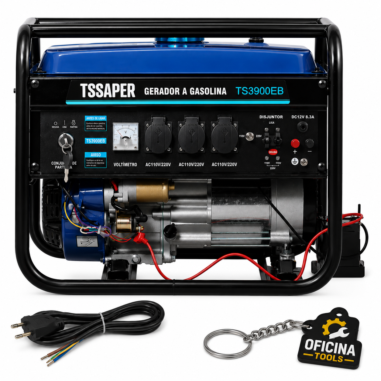 Gerador PowerMax 3.75KVA Partida Elétrica 110/220V