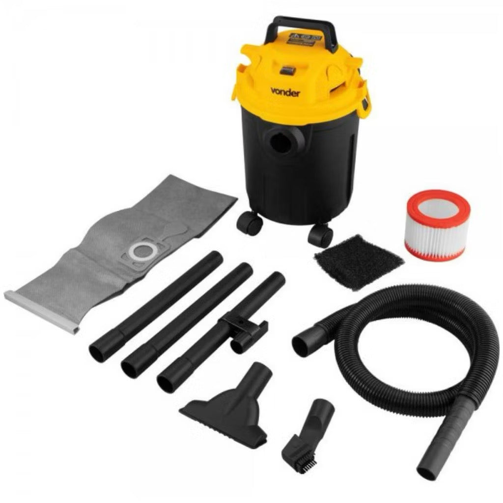 KIT LIMPEZA TOTAL VONDER™ – Lavadora de Alta Pressão + Aspirador de Pó e Líquidos | Garantia Oficina Tools®