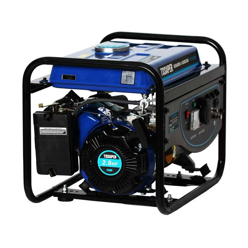 Gerador de Energia Portátil TSSAPER TS1200B 1,2kVA Bivolt 110V/220V