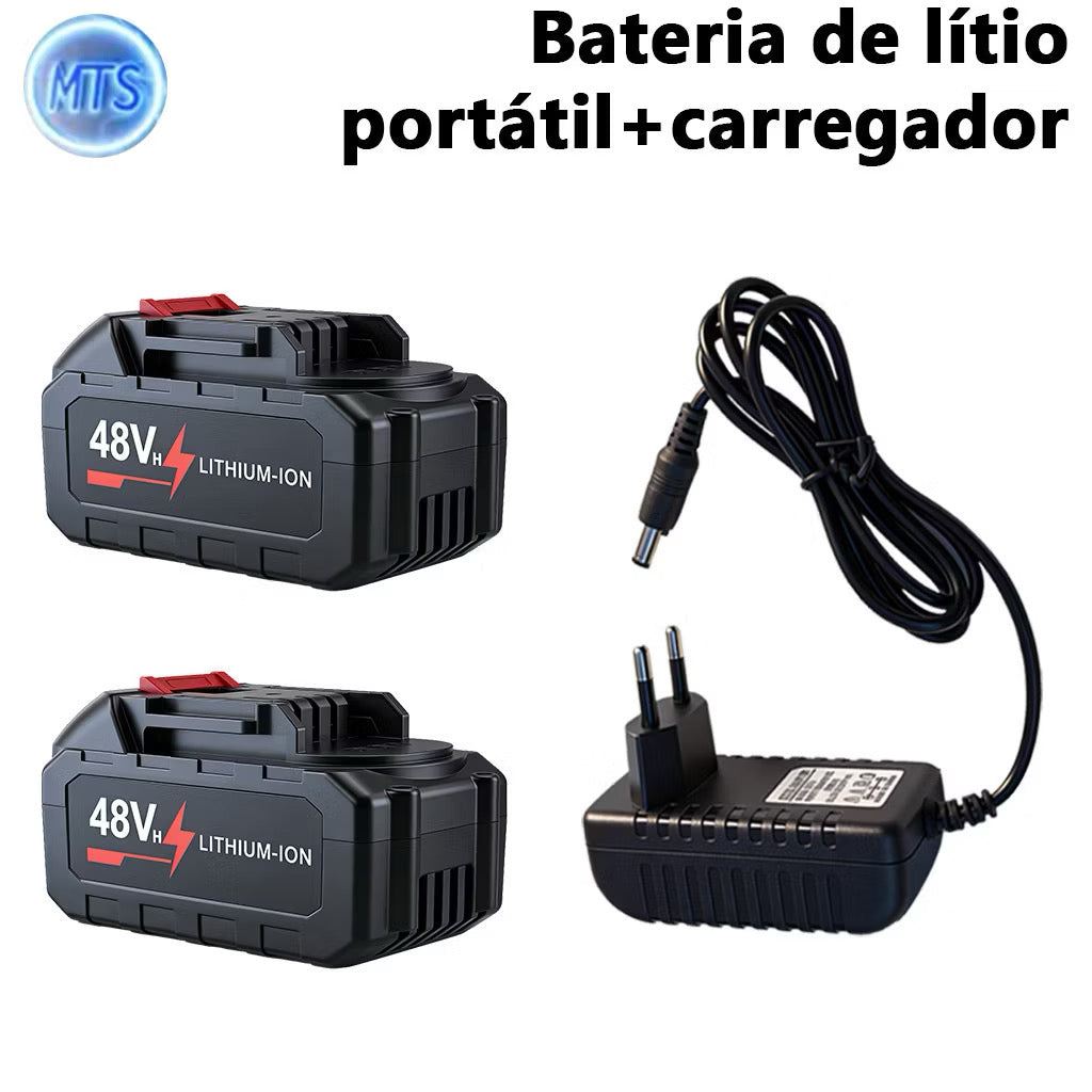 Bateria PowerMax 48V Lithium Pro + Carregador Bivolt