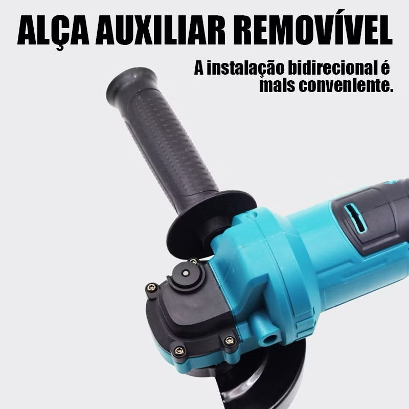Esmerilhadeira Sem Fio 48V ProCut™ – Kit Completo com 4 Discos 🔧⚡