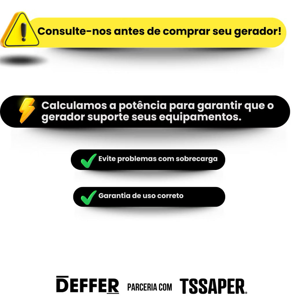 Gerador PowerMax 3.75KVA Partida Elétrica 110/220V