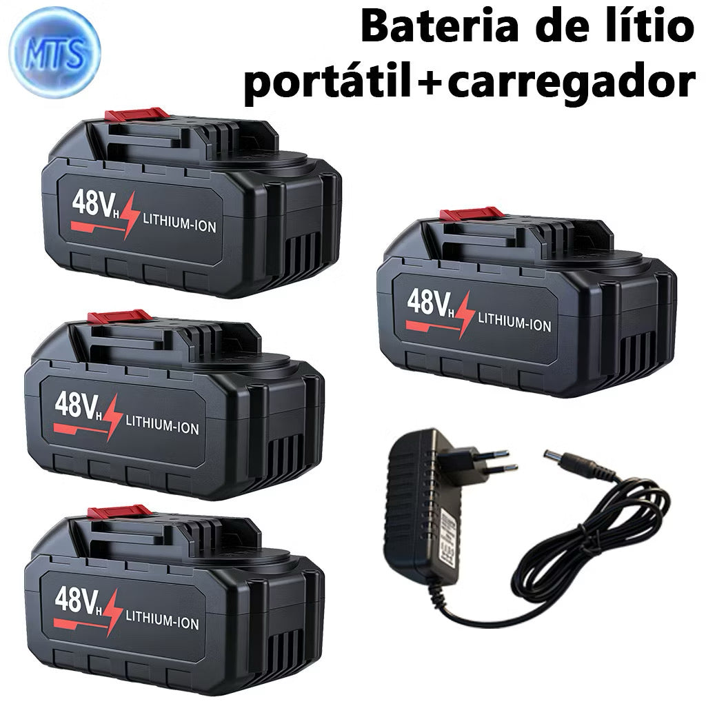 Bateria PowerMax 48V Lithium Pro + Carregador Bivolt